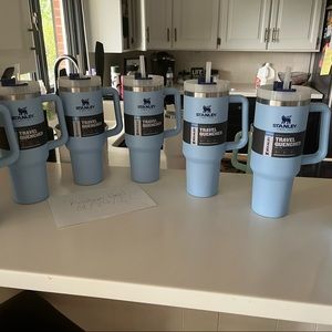 Brand new never used 6 stanley 40 oz thirst quenchers color cornflower sold out